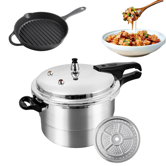 Pressure Cooker with Steaming Plate