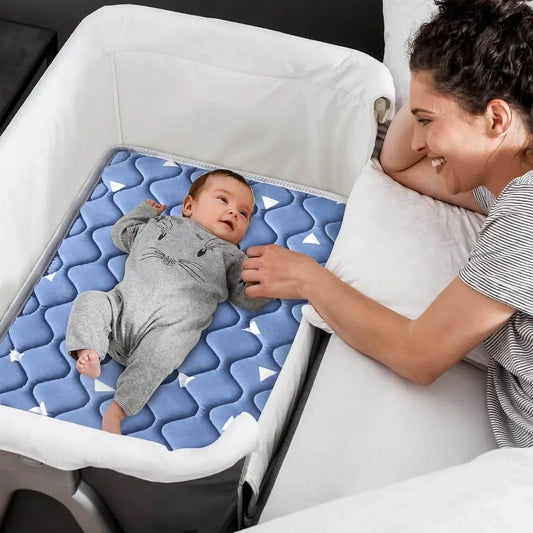 Comfort Premium Foam, Noiseless and Odorless, Hypoallergenic Small Crib or Bassinet Mattress