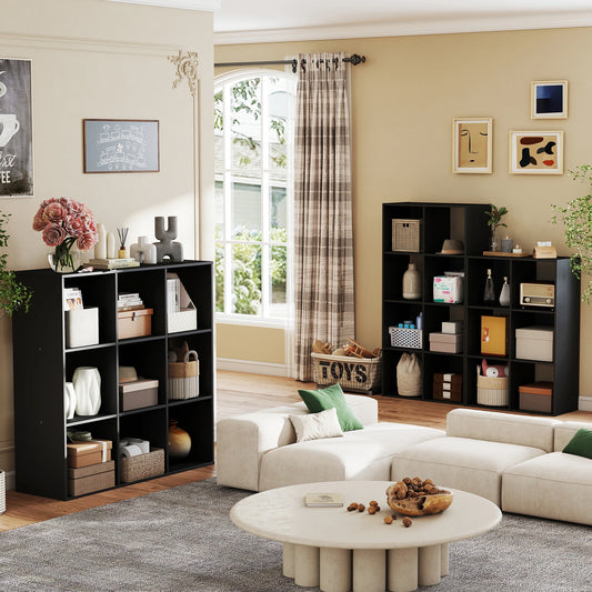 9 Cube Wooden Storage Organizer