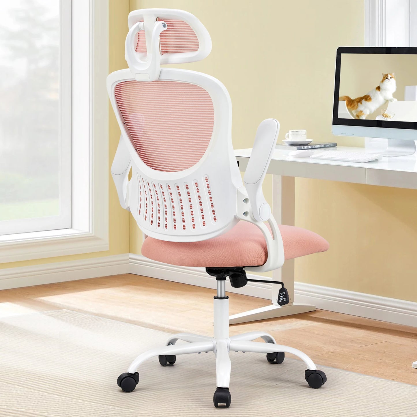Mesh Ergonomic Office Desk Chair with Lumbar Support