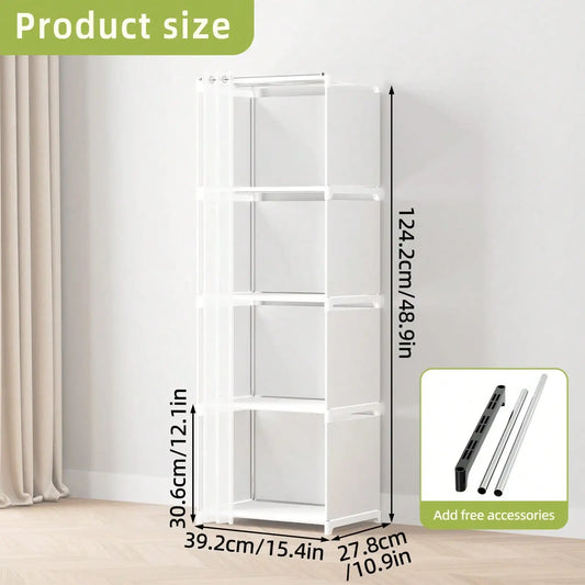 Space-Saving Kitchen Cabinet with Adjustable Shelves