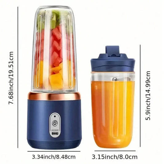 Compact Personal Smoothie Blender with Travel Cup