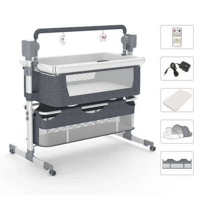 Portable Newborn Cradle Bedside Sleeper for Infant 0-6 Months