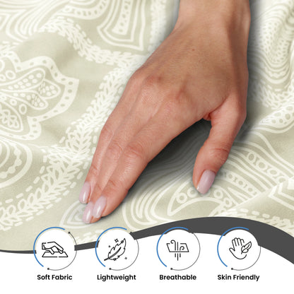 6Pc Paisley Sheet Set – Soft Microfiber, Wrinkle-Free, Luxurious Printed Bed Sheets