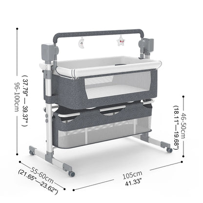 Portable Newborn Cradle Bedside Sleeper for Infant 0-6 Months