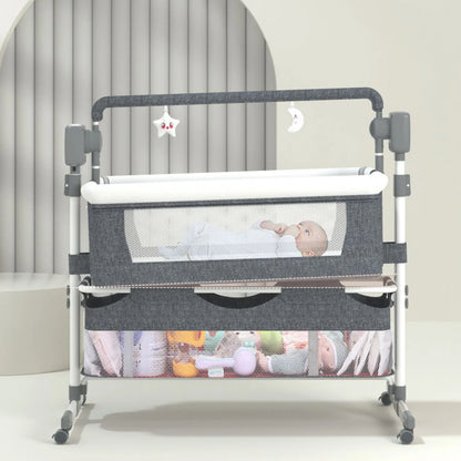 Portable Newborn Cradle Bedside Sleeper for Infant 0-6 Months