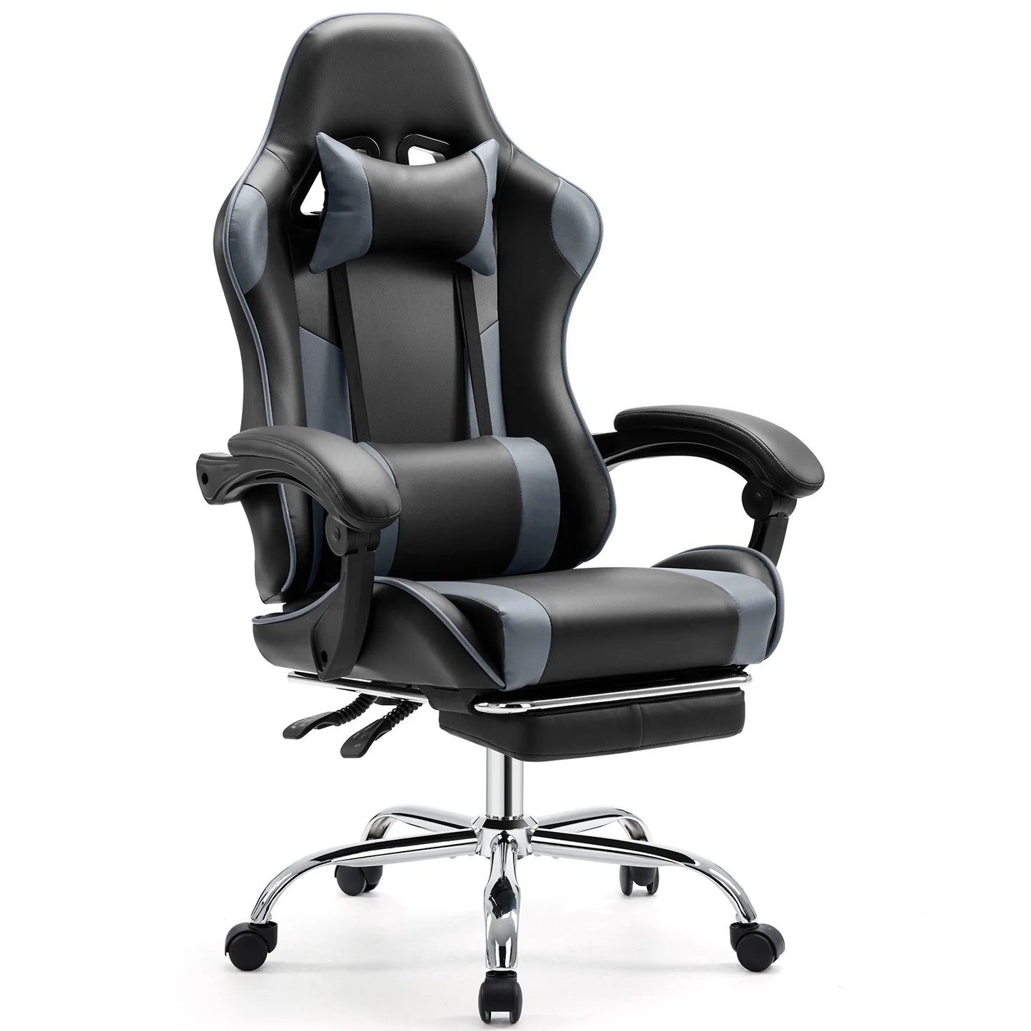 Ergonomic Racing Gaming Chair with Headrest and Lumbar Support