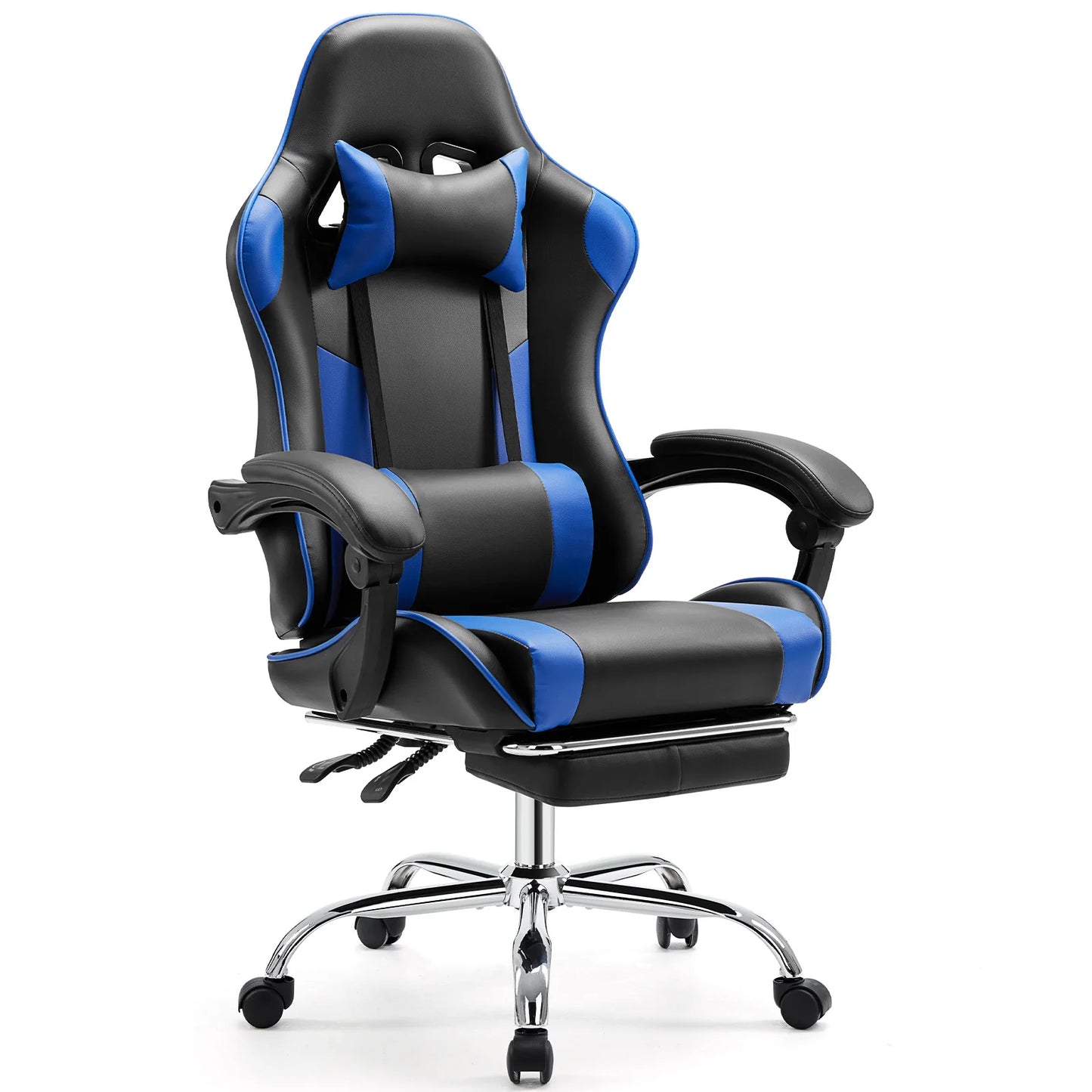 Ergonomic Racing Gaming Chair with Headrest and Lumbar Support