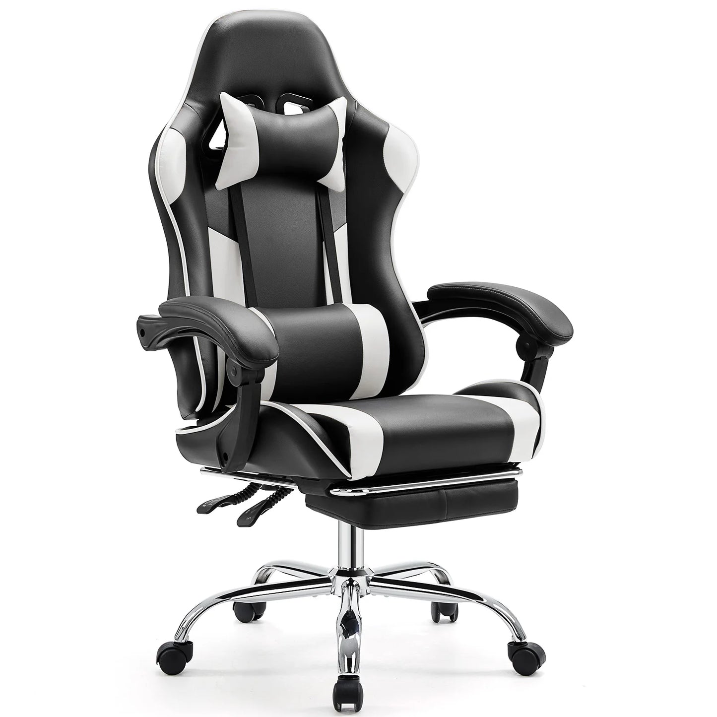 Ergonomic Racing Gaming Chair with Headrest and Lumbar Support