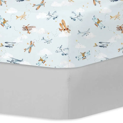 2-Pack Super Soft Baby Bedding for Crib or Toddler Mattress