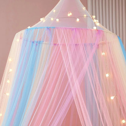 Dome Rainbow Princess Bed Canopy or Tent for Kids