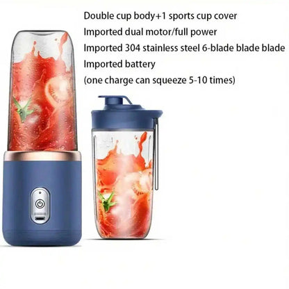 Compact Personal Smoothie Blender with Travel Cup