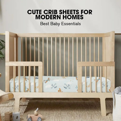 2-Pack Super Soft Baby Bedding for Crib or Toddler Mattress