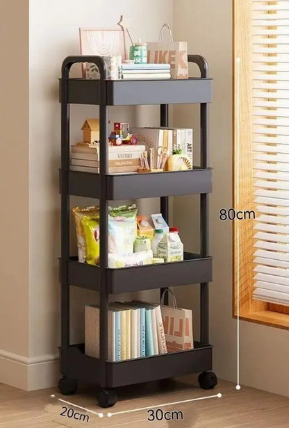 Multi-functional Moveable Storage Rack