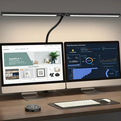 Architectural Desk Lamp with Fixture & 5-Color Stepless Dimmer