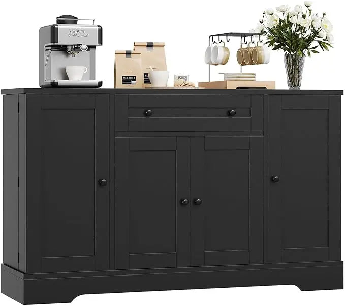 Modern Wood Sideboard/Buffet Cabinet with Drawer & Doors