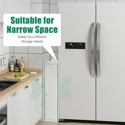 Toilet Tissue Storage Tower w/ 4 Shelves