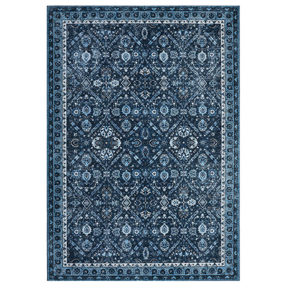 Vintage Rug is Machine Washable, Non-Slip & Stain Resistant