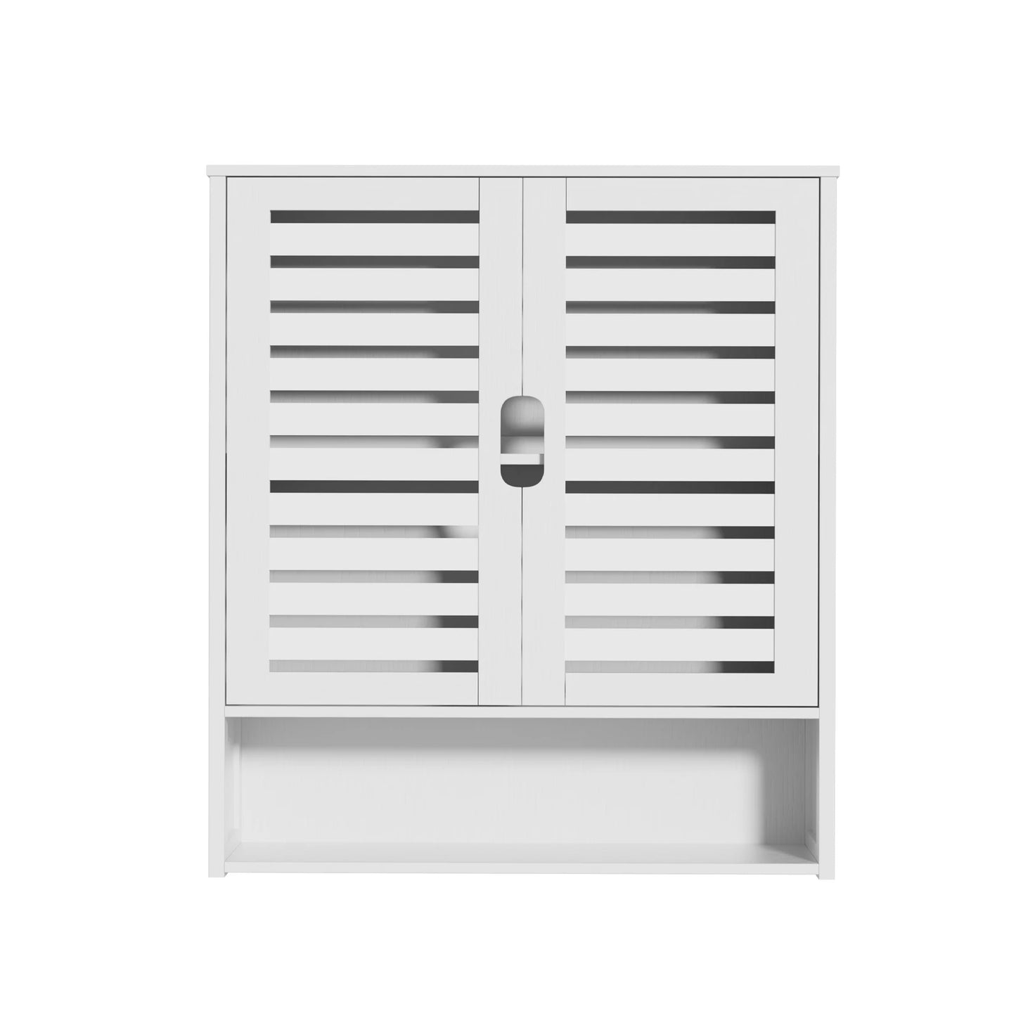 Wall Mounted Bamboo Medicine Cabinet