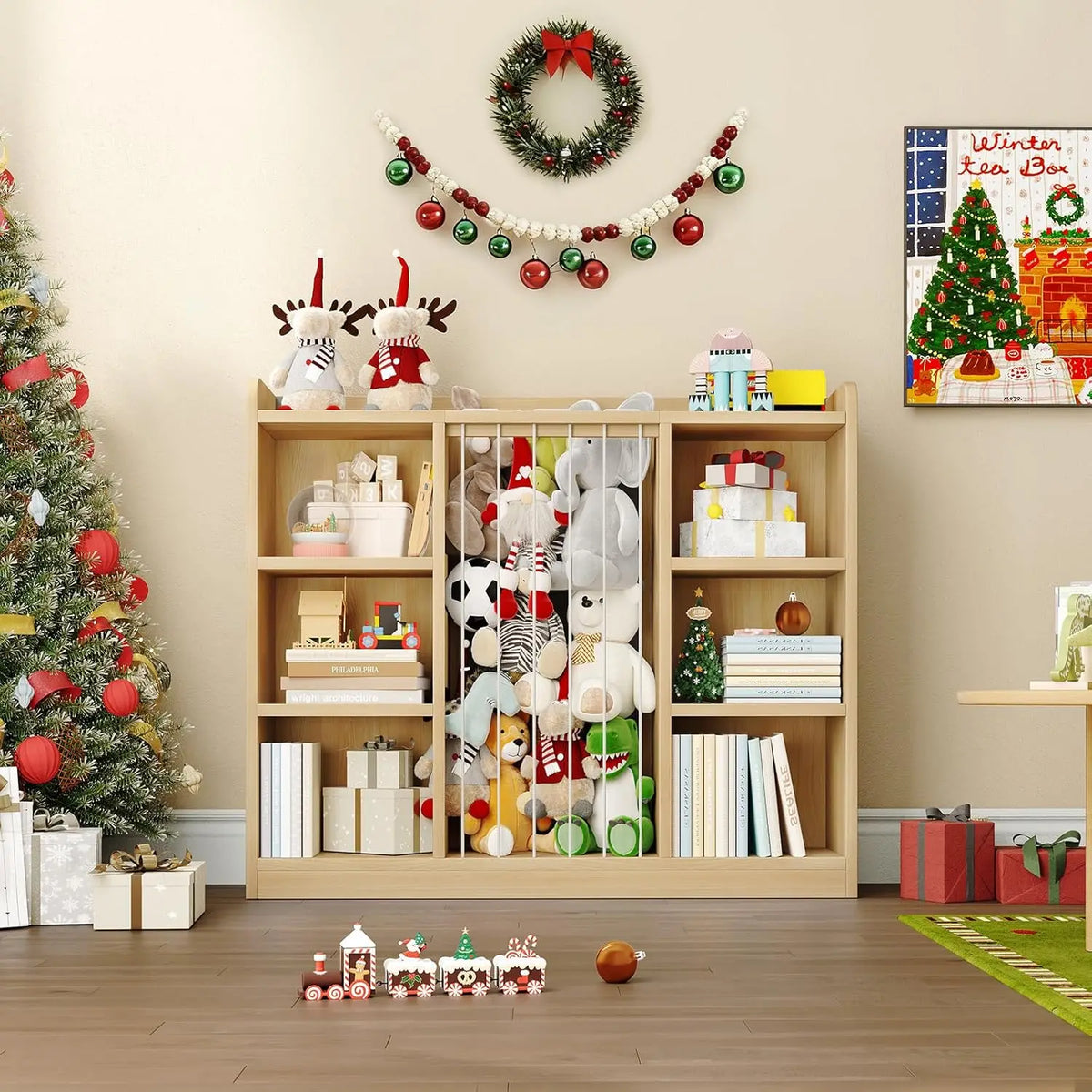 6-Cube Kids Toy Organizer & Storage Shelf