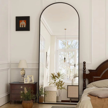 21 x 64 inch Arched Full Length High-Definition Mirror