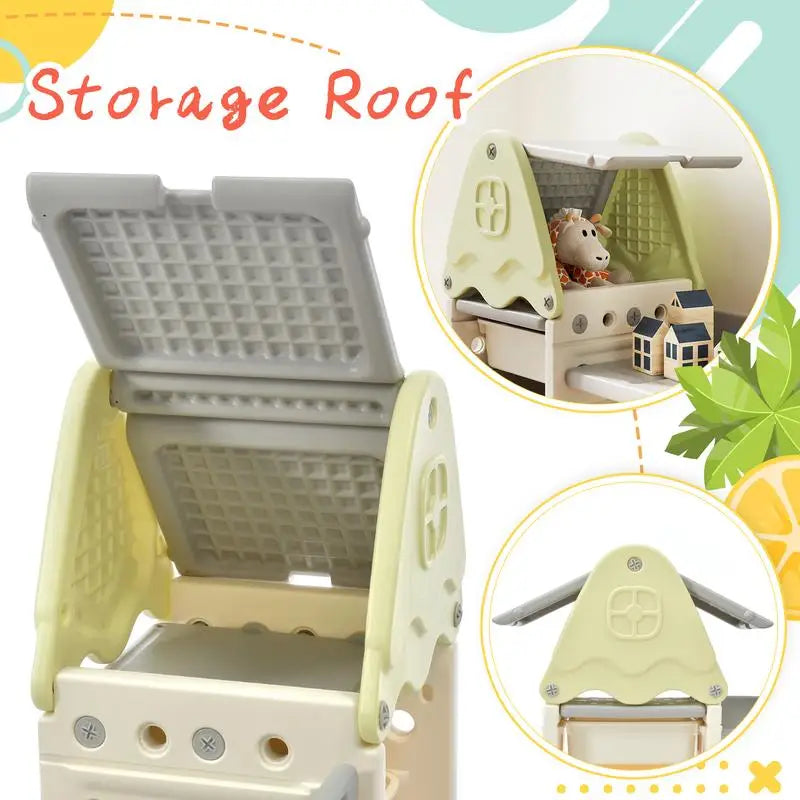 Multi-functional Toy Storage Organizer with 17 Bins and 5 Shelves
