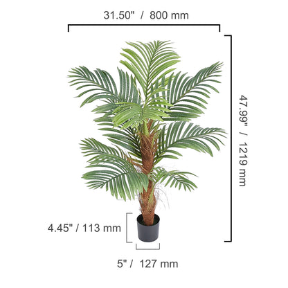 Artificial Palm Tree 4/5/6 FT Faux Plant