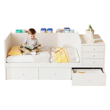 Convertible Crib to Daybed with Drawers & Changing Table