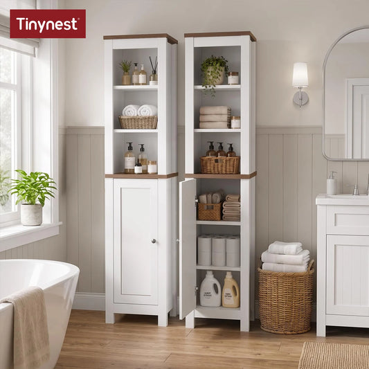 Tall Narrow Bathroom Storage Cabinet