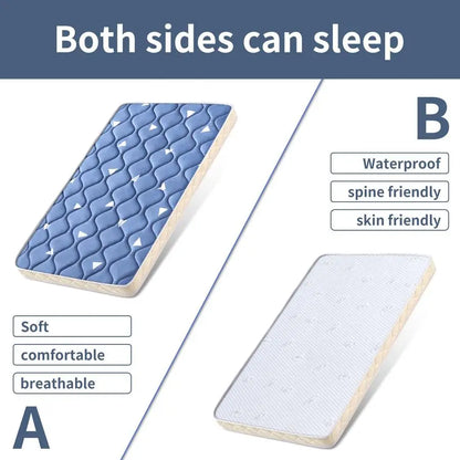 Comfort Premium Foam, Noiseless and Odorless, Hypoallergenic Small Crib or Bassinet Mattress