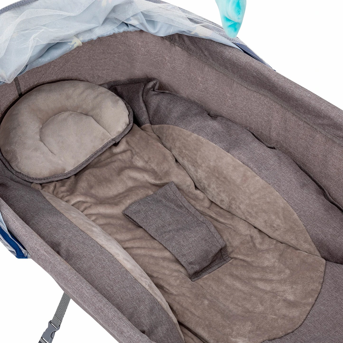Baby Cradle, 5 Speeds Swing with Remote Control for 0-18 Months Newborn Babies