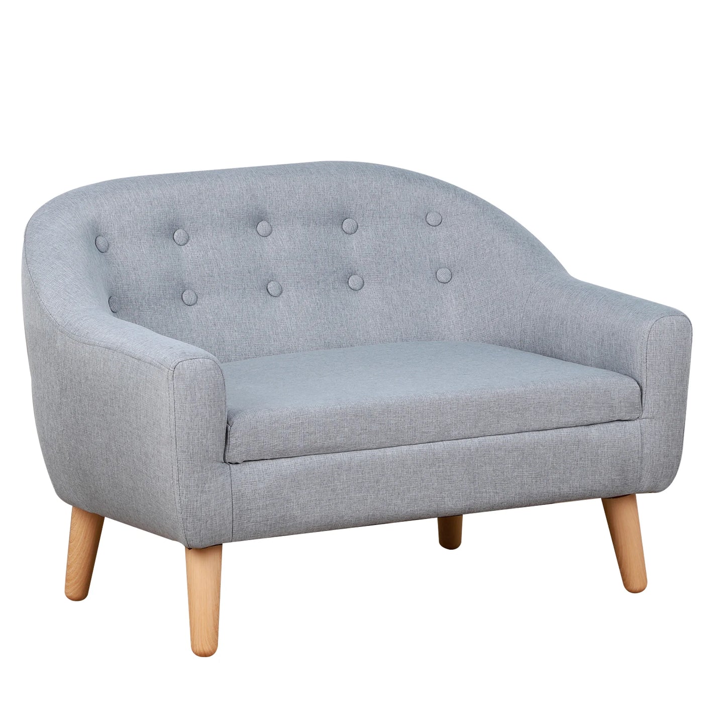 Cozy Children Sofa Couch, Seats 2 Kids