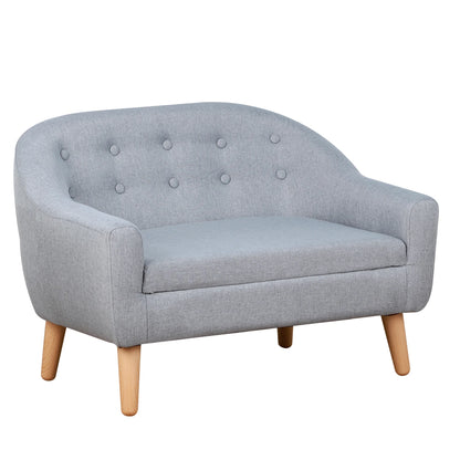 Cozy Children Sofa Couch, Seats 2 Kids
