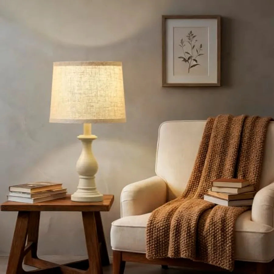 Set of 2, Vintage Table Lamp for Living Room or Bedroom