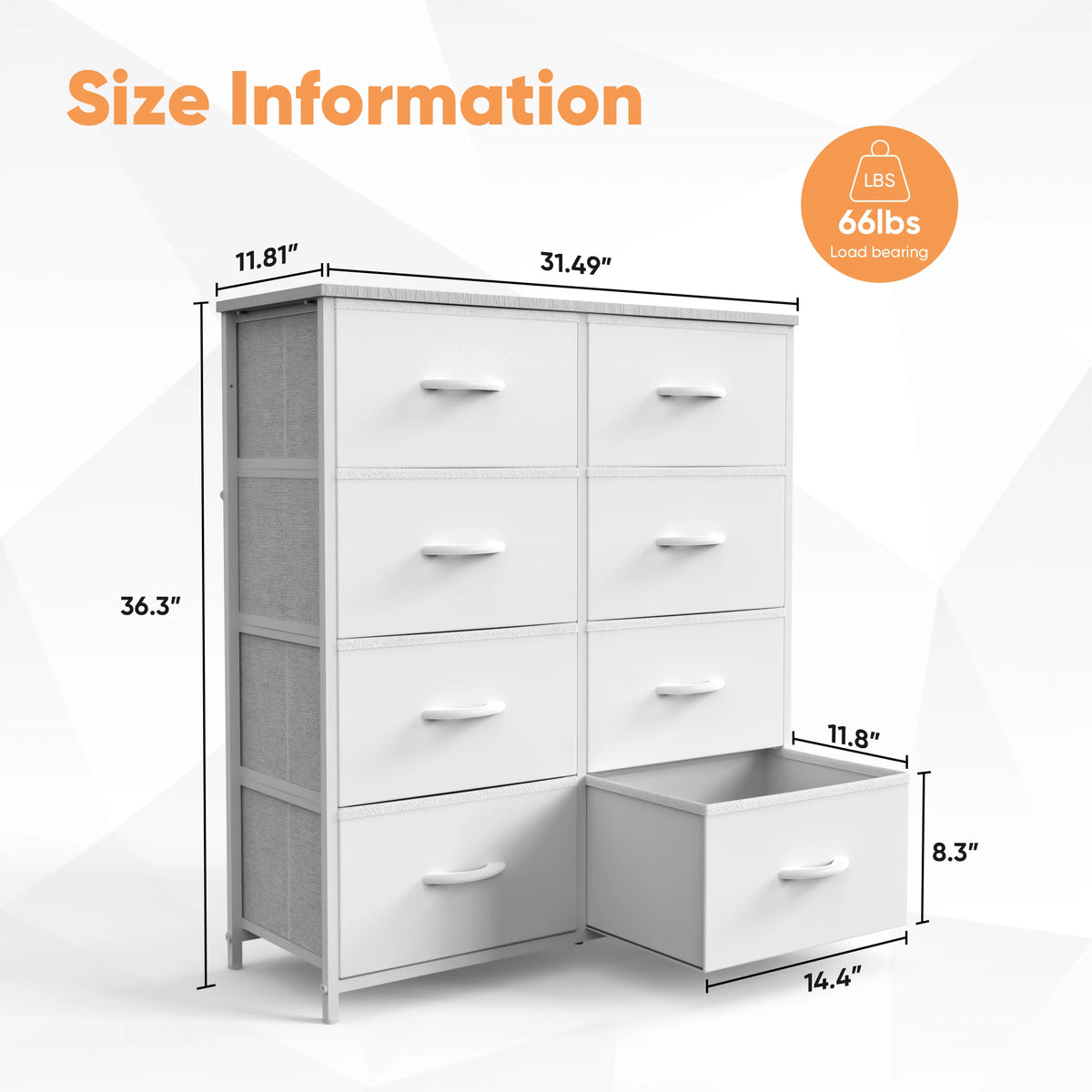Kids' Wardrobe Storage Dresser