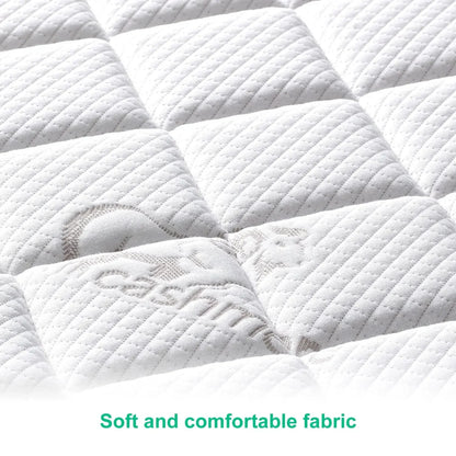 Premium Crib & Toddler Mattress, Fleece Surface-Hypoallergenic, 5" Thick