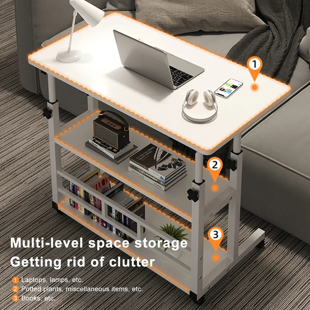 Height Adjustable & Mobile Computer Workstation