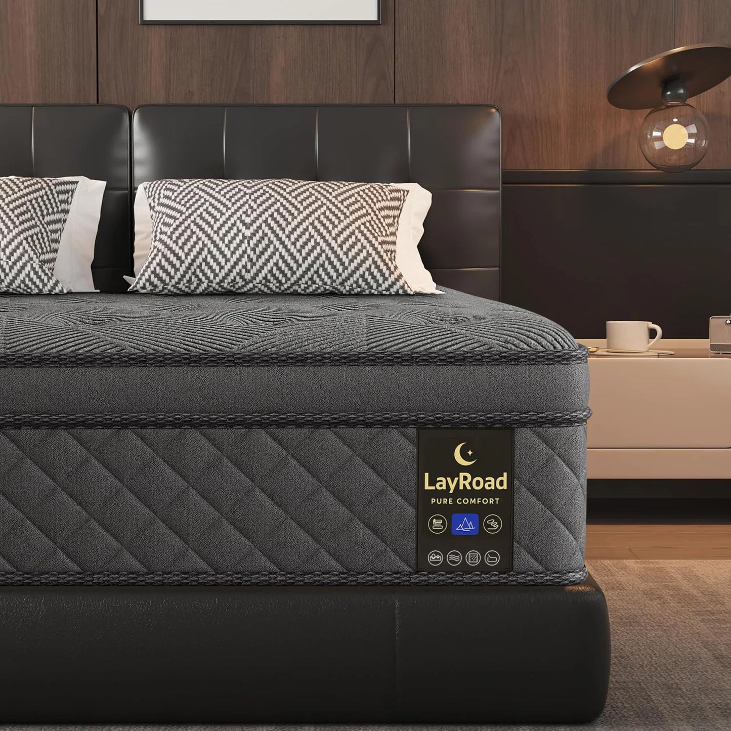 12–14 Inch Memory Foam Mattress, Medium Firmness