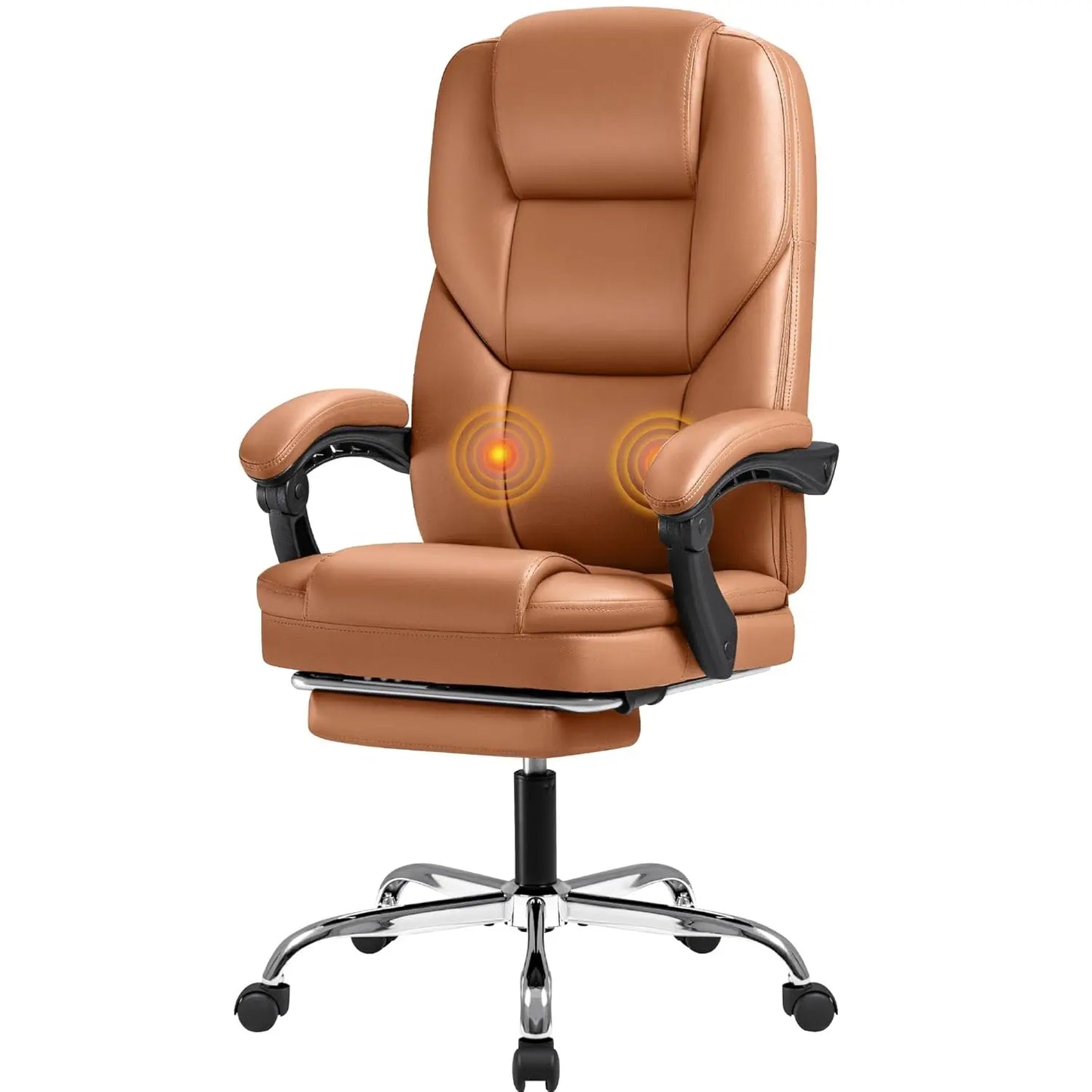Big and Tall Executive Office Chair with Footrest