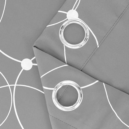 4PCS Blackout Curtains are Thermal Insulated