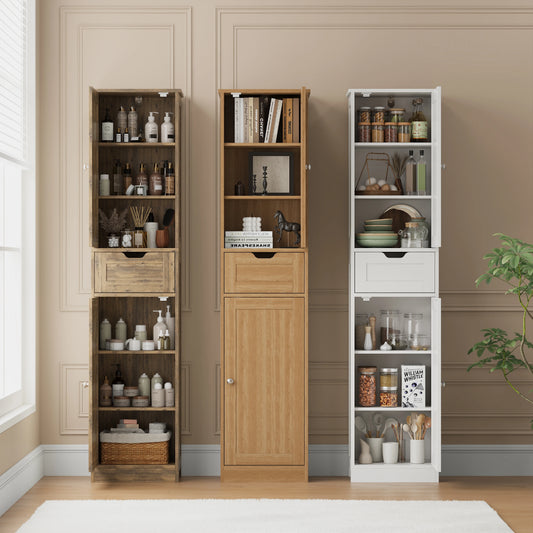 Slim Bathroom Storage Cabinet