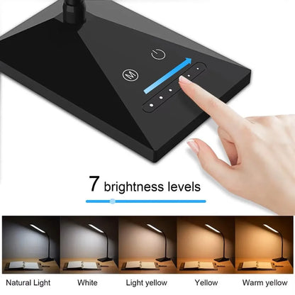 Flexible Touch Sensor LED Reading Dimmable Desk Lamp