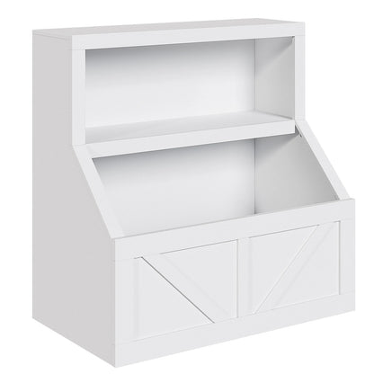 Kids Wooden Toy Storage Organizer with Cubby