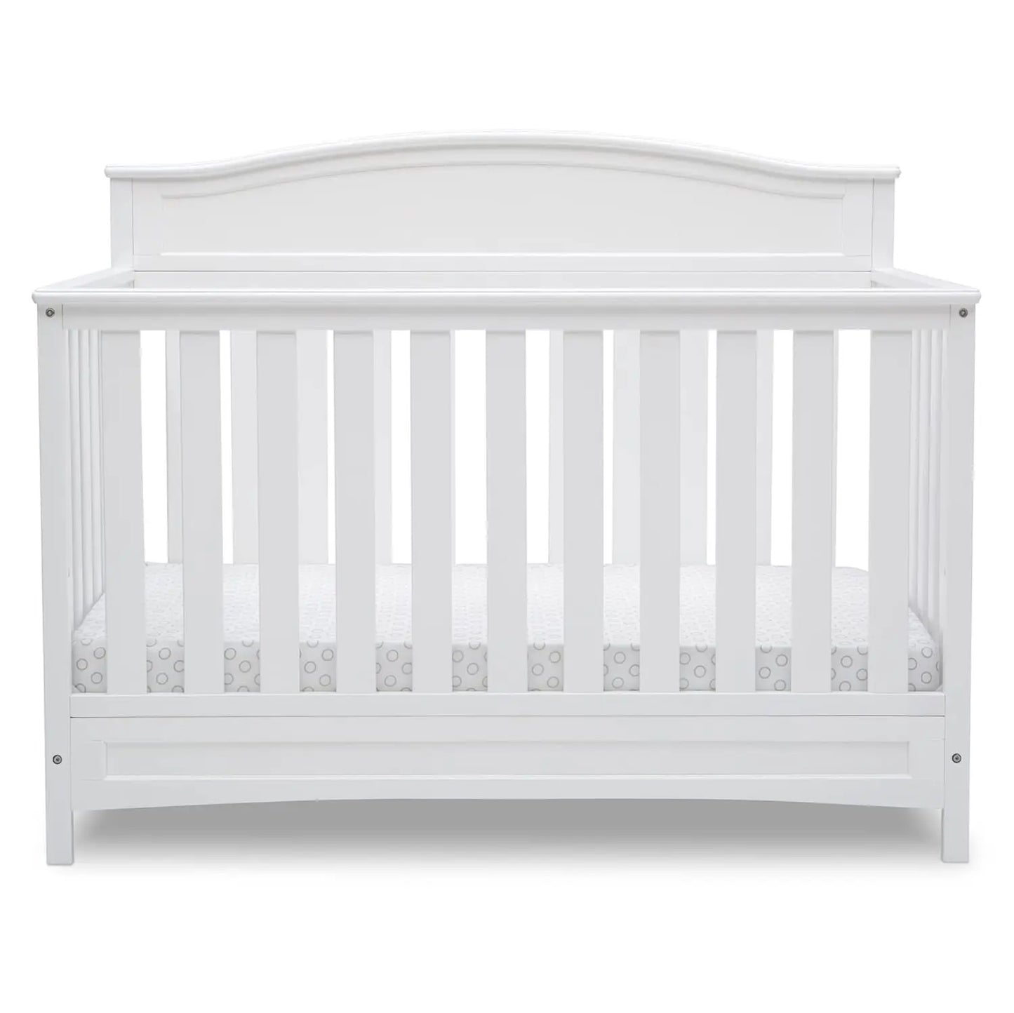4-in-1 Convertible Baby Crib with Greenguard Gold Certification