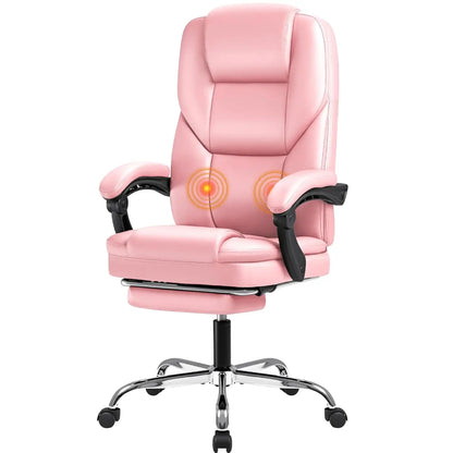 Big and Tall Executive Office Chair with Footrest