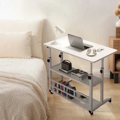 Height Adjustable & Mobile Computer Workstation