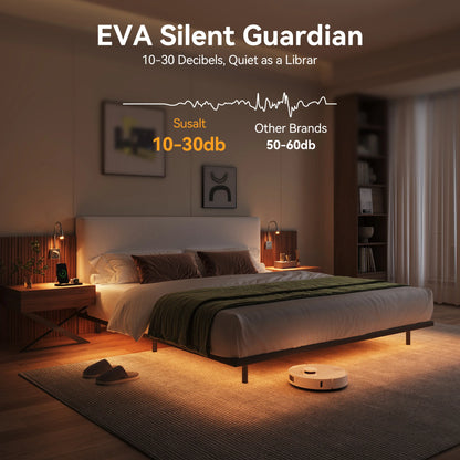 Luxury King Size Bed with Integrated Nightstands & Reading Lamps