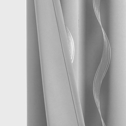 4PCS Blackout Curtains Grommet, Thermal Insulated