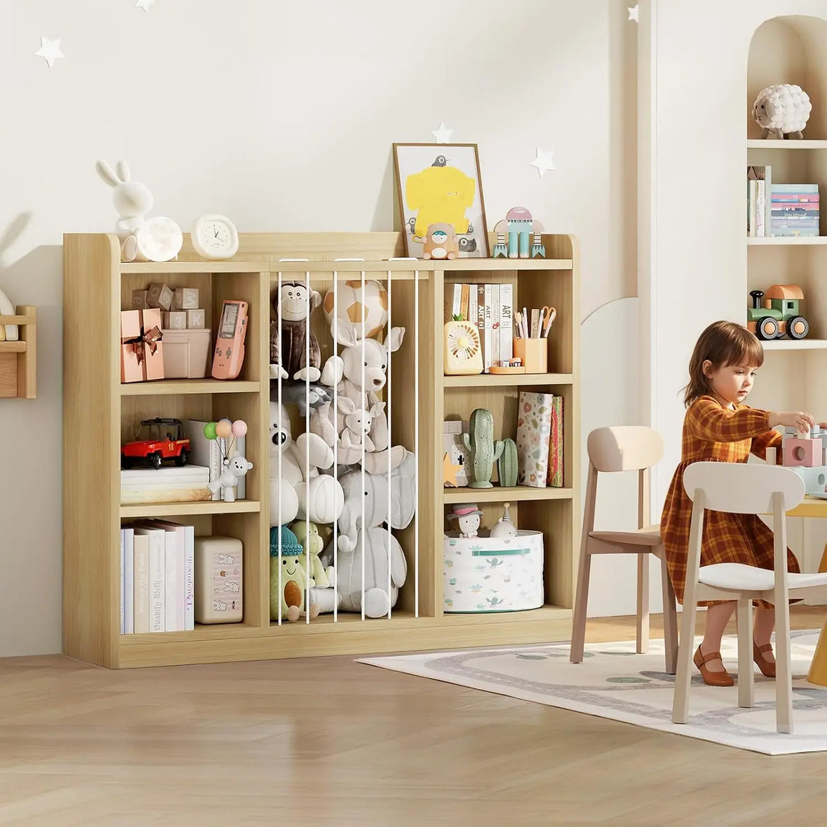 6-Cube Kids Toy Organizer & Storage Shelf