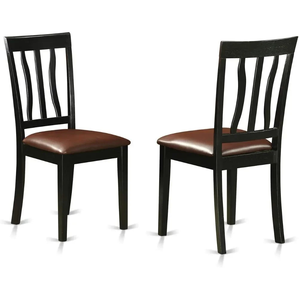 5-Pcs Dining Room Furniture Set with Upholstered Chairs